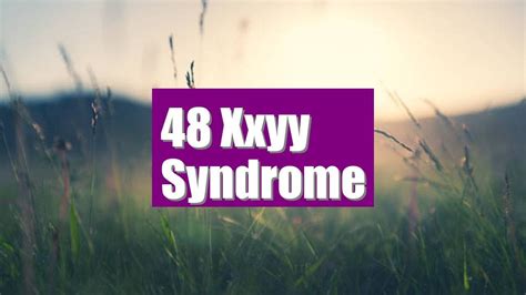 xxyy syndrome name